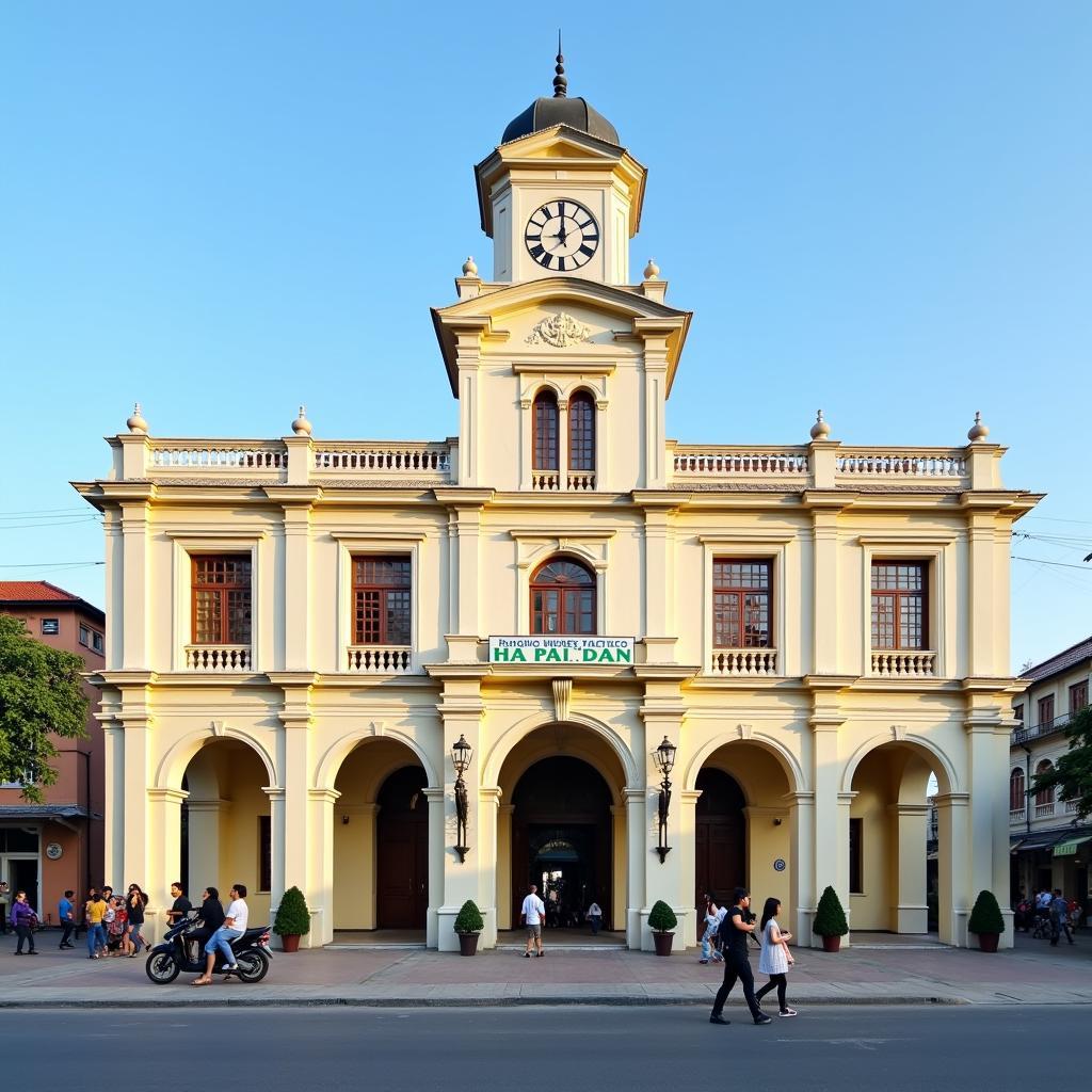 Ga Hải Phòng kiến trúc cổ điển Pháp thuộc đẹp mắt và cổ kính