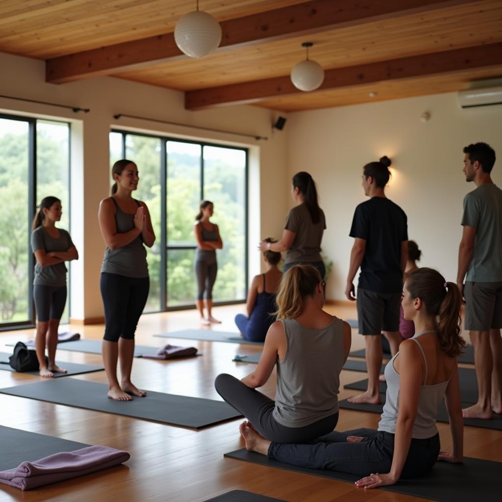 Yoga Luna Hải Phòng lớp học yoga cho người mới bắt đầu hướng dẫn tận tâm