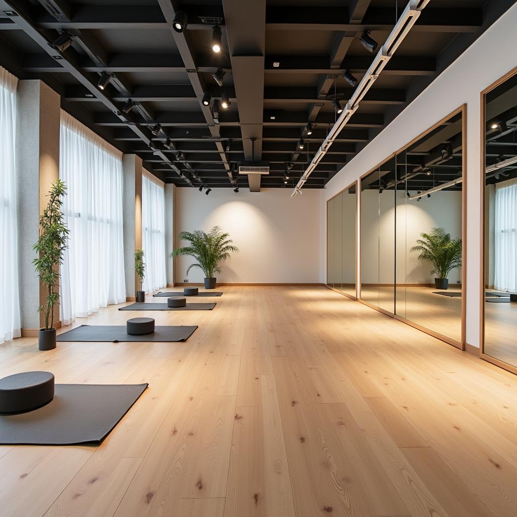 Yoga Plus Hải Phòng phòng tập yoga hiện đại trang thiết bị cao cấp