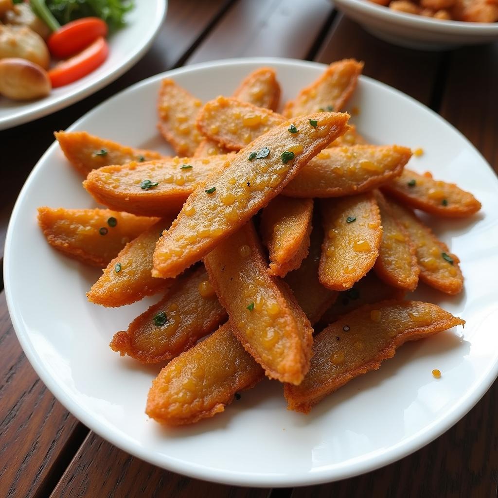 Cá thu một nắng chiên giòn món ngon đặc sản Hải Phòng