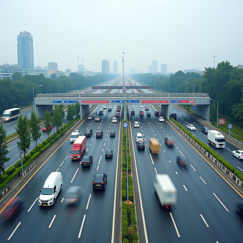 tram-thu-phi-cao-toc-hai-phong-ha-noi-voi-nhieu-lan-duong