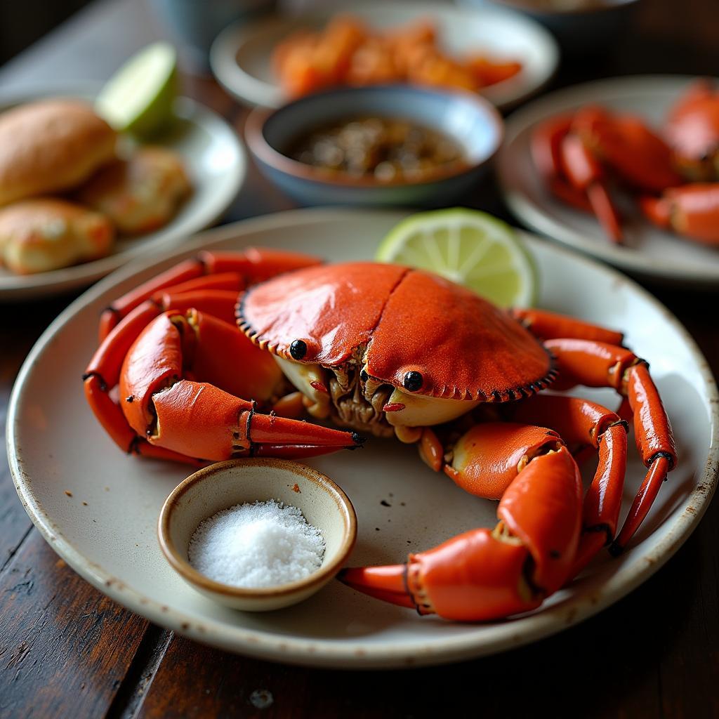 Cua biển hấp Đồ Sơn Hải Phòng tươi ngon hấp dẫn thực khách