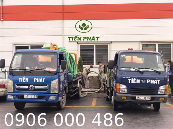 Hút bể phốt Hải Phòng