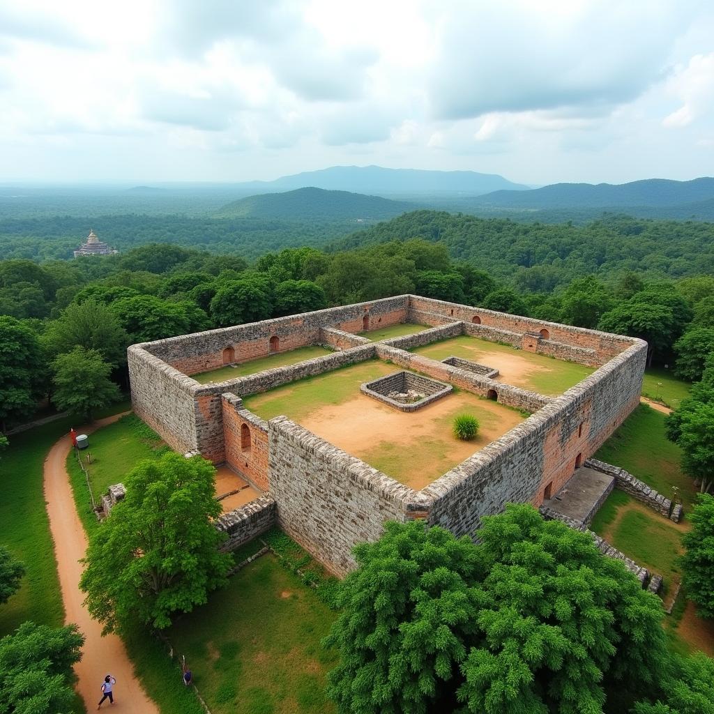 Toàn cảnh hang Quân Y, di tích lịch sử cấp quốc gia tại Buôn Ma Thuột, Đắk Lắk