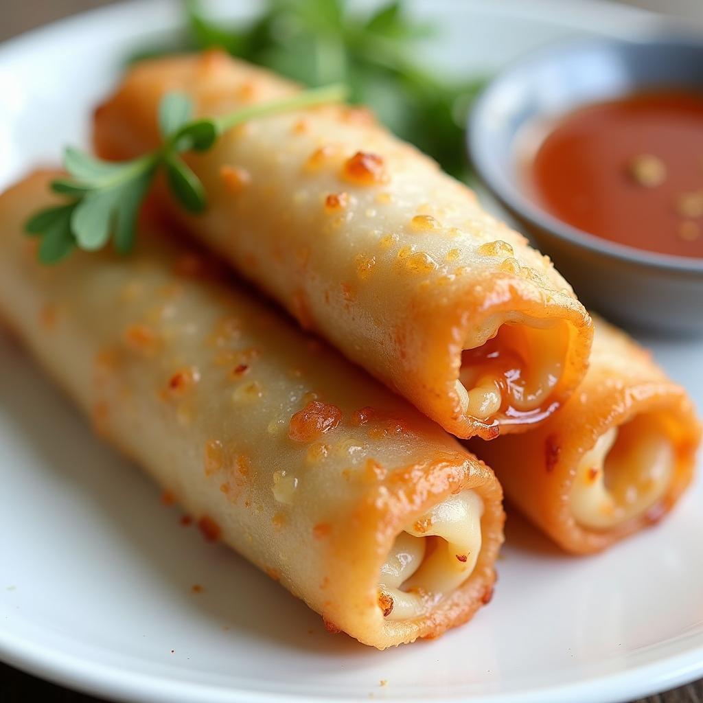 Nem cua bể Hải Phòng giòn rụm vàng ươm hấp dẫn thực khách