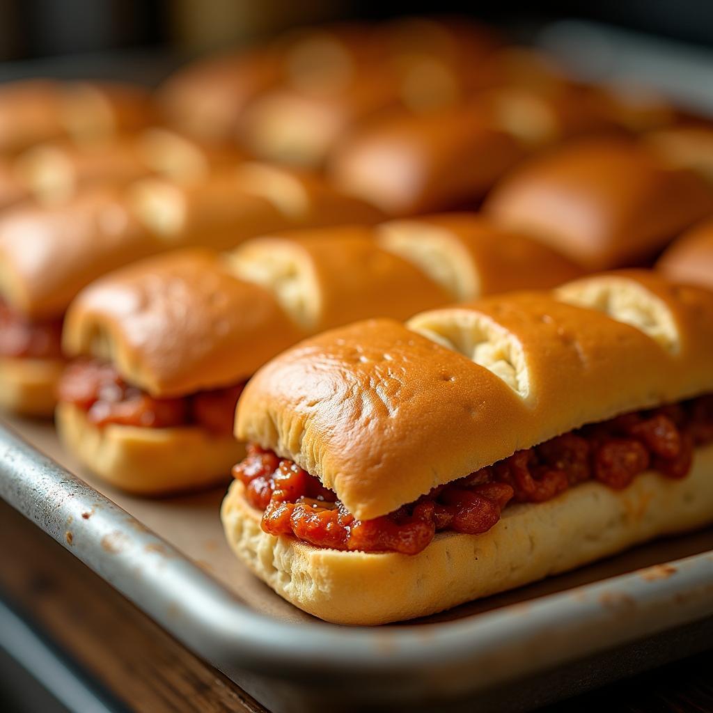 Những chiếc bánh mì cay Hải Phòng nóng hổi giòn tan