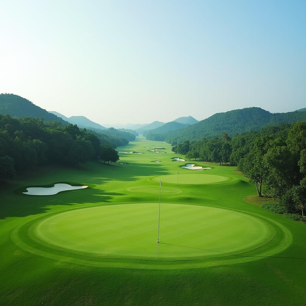 Sân Golf Vũ Yên với nhiều thử thách cho người chơi golf