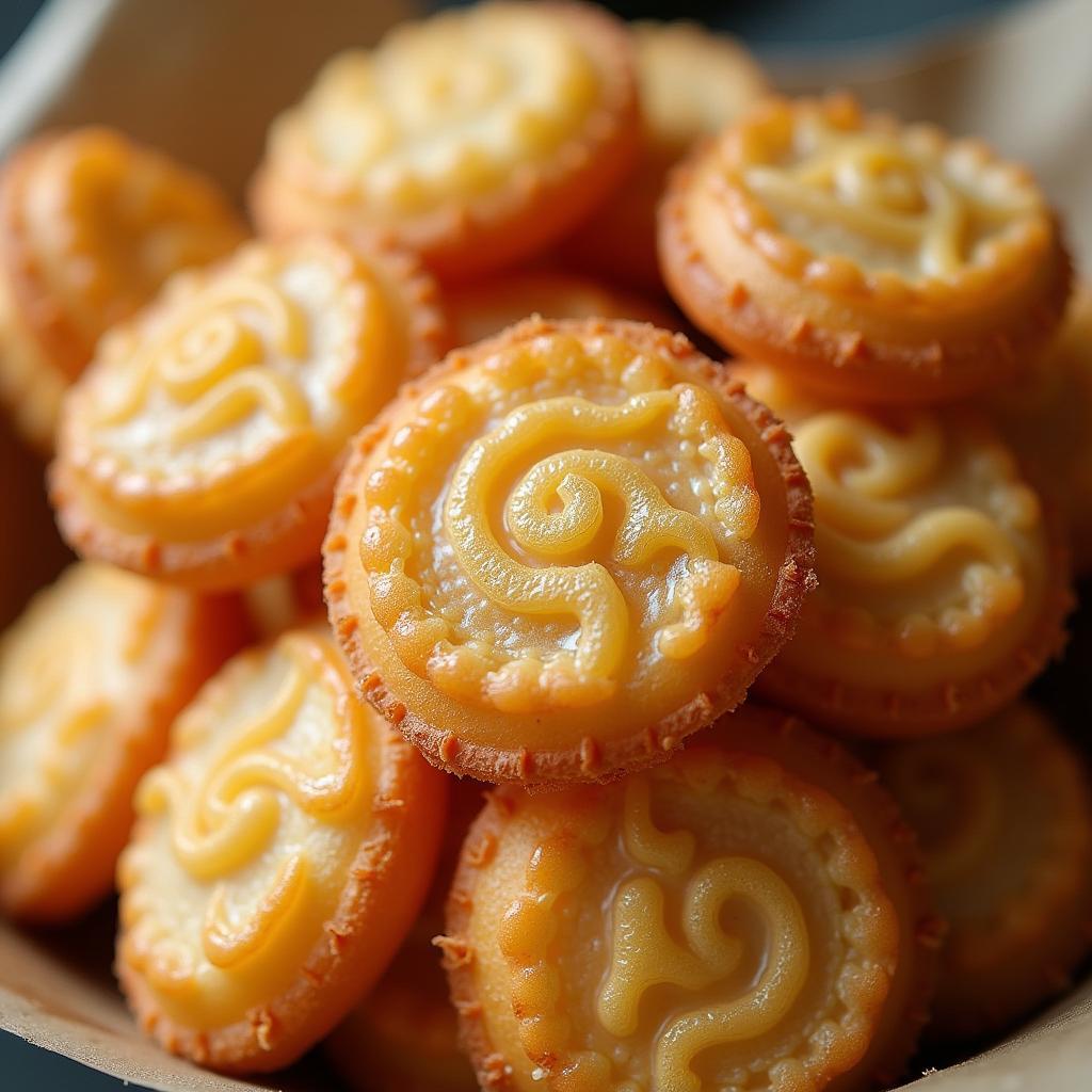 Bánh tài lộc Hải Phòng giòn tan béo ngậy thơm ngon hấp dẫn