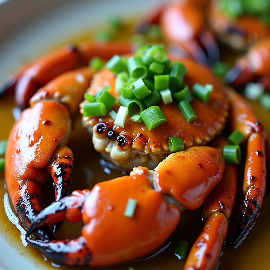 Sam biển nướng mỡ hành thơm ngon, đặc sản Đồ Sơn Hải Phòng